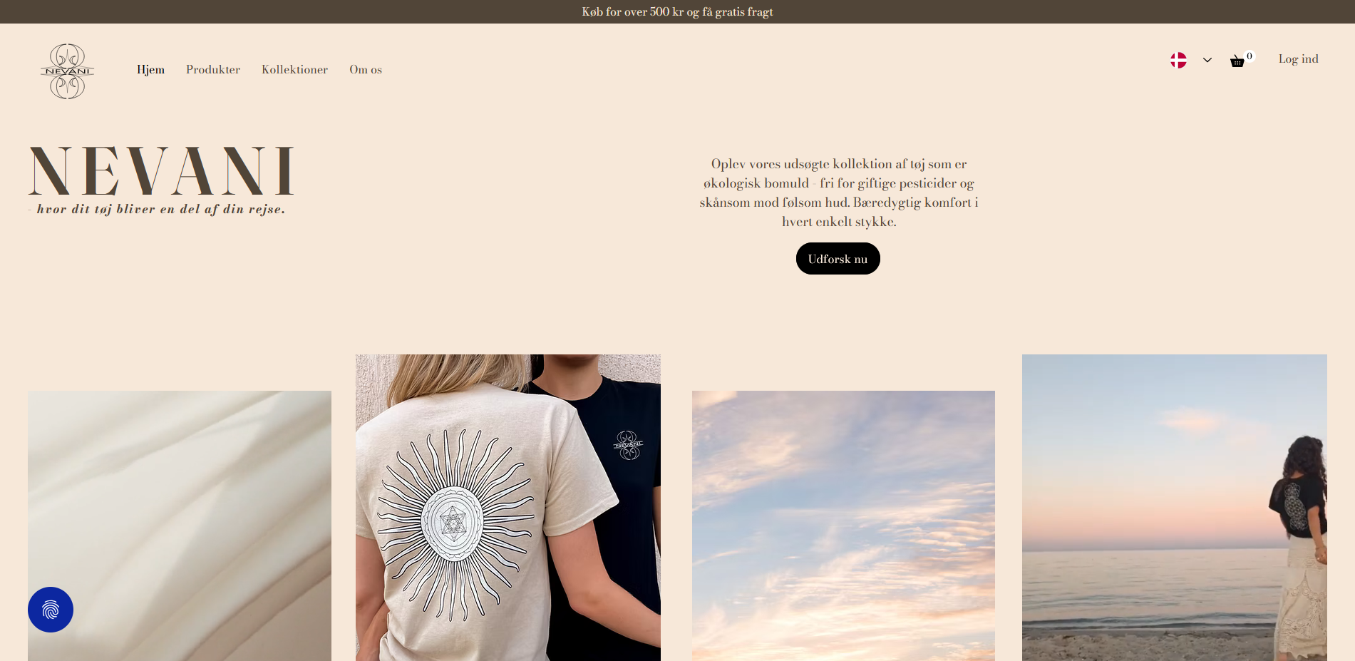 Nevani projekt screenshot